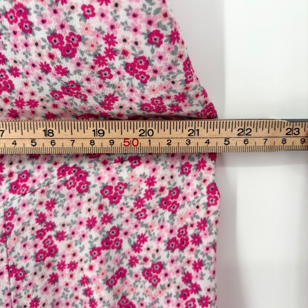 NWT City Chic Pink Foolish Ditsy Floral Ruffle Strap Tie Front Dress sz 24W - Picture 12 of 12